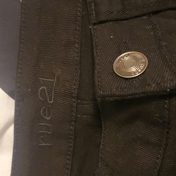 Men black/white Rue 21 skinny supreme flex jeans size 32/34 - Picture 4 of 7